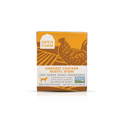 Open Farm® ~ Harvest Chicken Rustic Stew Wet Dog Food 12.5 oz