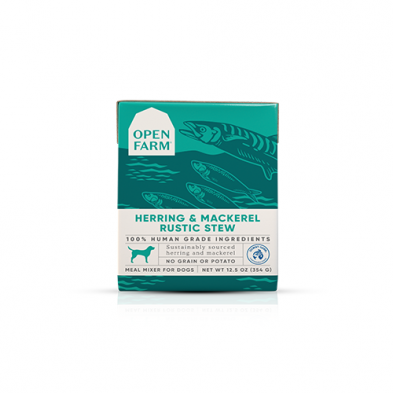 Open Farm® ~ Herring & Mackerel Rustic Stew Wet Dog Food 12.5 oz