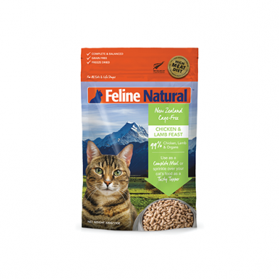 Feline Natural™ ~ Chicken & Lamb Feast Freeze-Dried Cat Food 320g