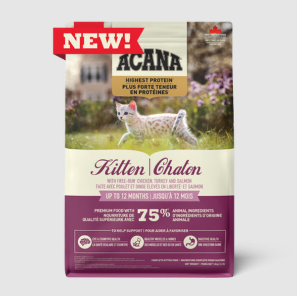 ACANA ~ Highest Protein - Kitten Recipe 1.8kg