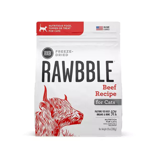 Bixbi Rawbble ~ Cat Freeze Dried Beef 10oz